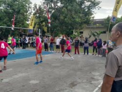 Turnamen Voli Polres Lombok Barat Warnai Semangat Hari Bhayangkara 2025
