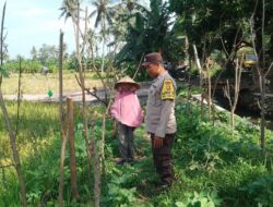 Bhabinkamtibmas Taman Ayu Galakkan Ketahanan Pangan Keluarga