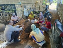 Polsek Kediri Dorong Swasembada Pangan dari Pekarangan Warga