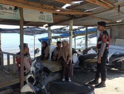 Polres Lombok Barat Edukasi Remaja Desa Kuranji Dalang Lewat Patroli Kamtibmas