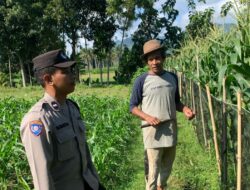 Polres Lombok Barat Dampingi Petani Wujudkan Ketahanan Pangan