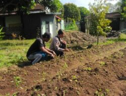 Polri Dukung Ketahanan Pangan Desa Senteluk, Lombok Barat