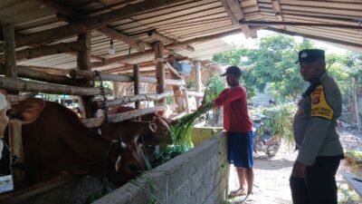 Polri Dukung Swasembada Pangan di Lombok Barat