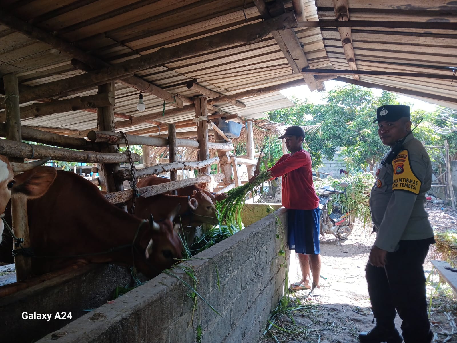 Polri Dukung Swasembada Pangan di Lombok Barat
