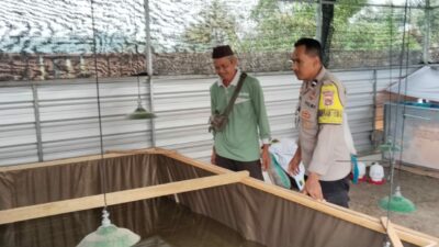 Polsek Lembar Gencarkan Edukasi Swasembada Pangan di Tingkat Desa