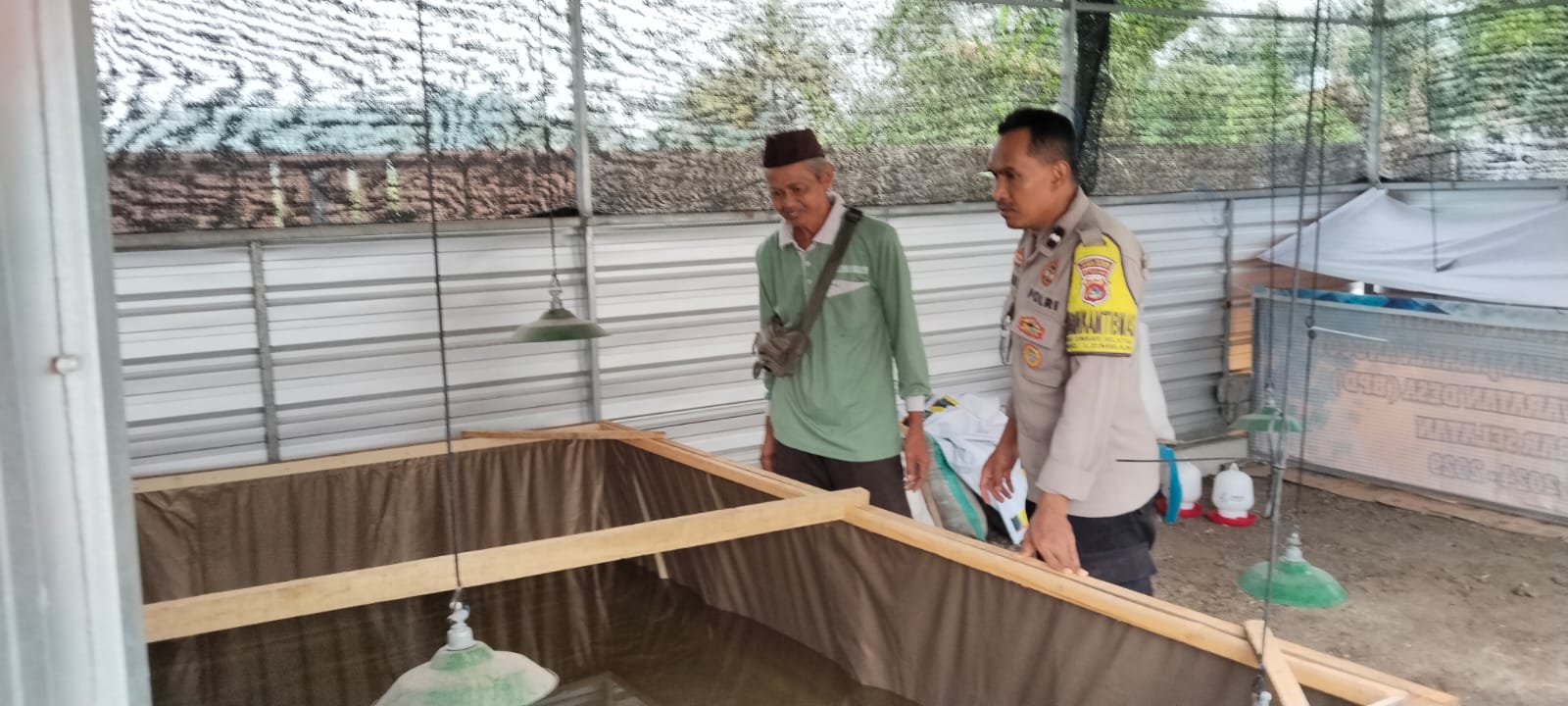 Polsek Lembar Gencarkan Edukasi Swasembada Pangan di Tingkat Desa