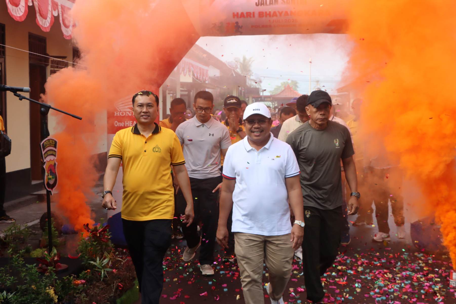 Momentum Hari Bhayangkara: Polres Lombok Barat Pererat Silaturahmi Lintas Instansi