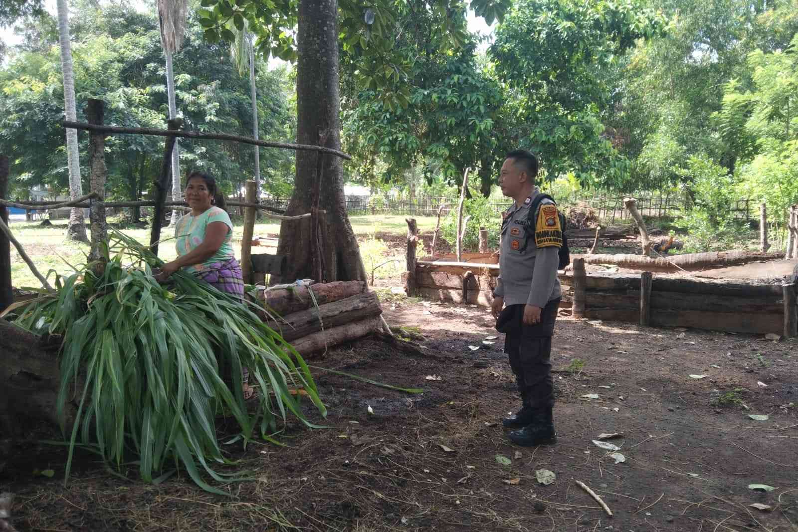 Sinergi Polri-Masyarakat Bangun Ketahanan Pangan Lokal di Batulayar