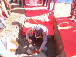 Kapolres Lombok Utara Hadiri Peletakan Batu Pertama Pembangunan Gapura Islamic Canter Masjid Agung Baiturahim Tanjung