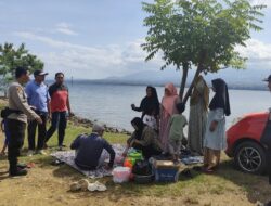 Polsek Rasanae Barat Laksanakan Patroli di Tempat Wisata Lawata dan Pantai Jenamawa Wadumbolo