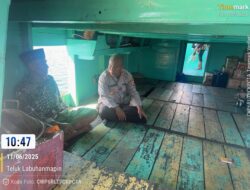 Patroli KRYD Polsek Alas Barat Jalin Silahturahmi dengan Nelayan, Imbau Jaga Keselamatan dan Kelestarian Laut