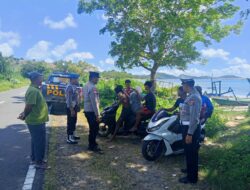 Patroli Dialogis Polsek Sekotong Jaga Kamtibmas di Dusun Tawun