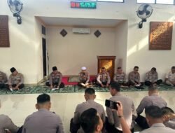 Polres Bima Kota Rutin Laksanakan Binrohtal, Bentuk Karakter Personel yang Humanis dan Berintegritas