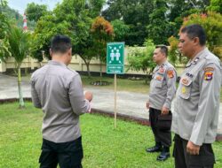 Polsek Lembar Dinilai dalam Lomba Kebersihan Mako Polres Lombok Barat