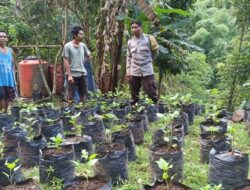 Ketahanan Pangan Dimulai dari Pekarangan: Polsek Batulayar Dampingi Warga