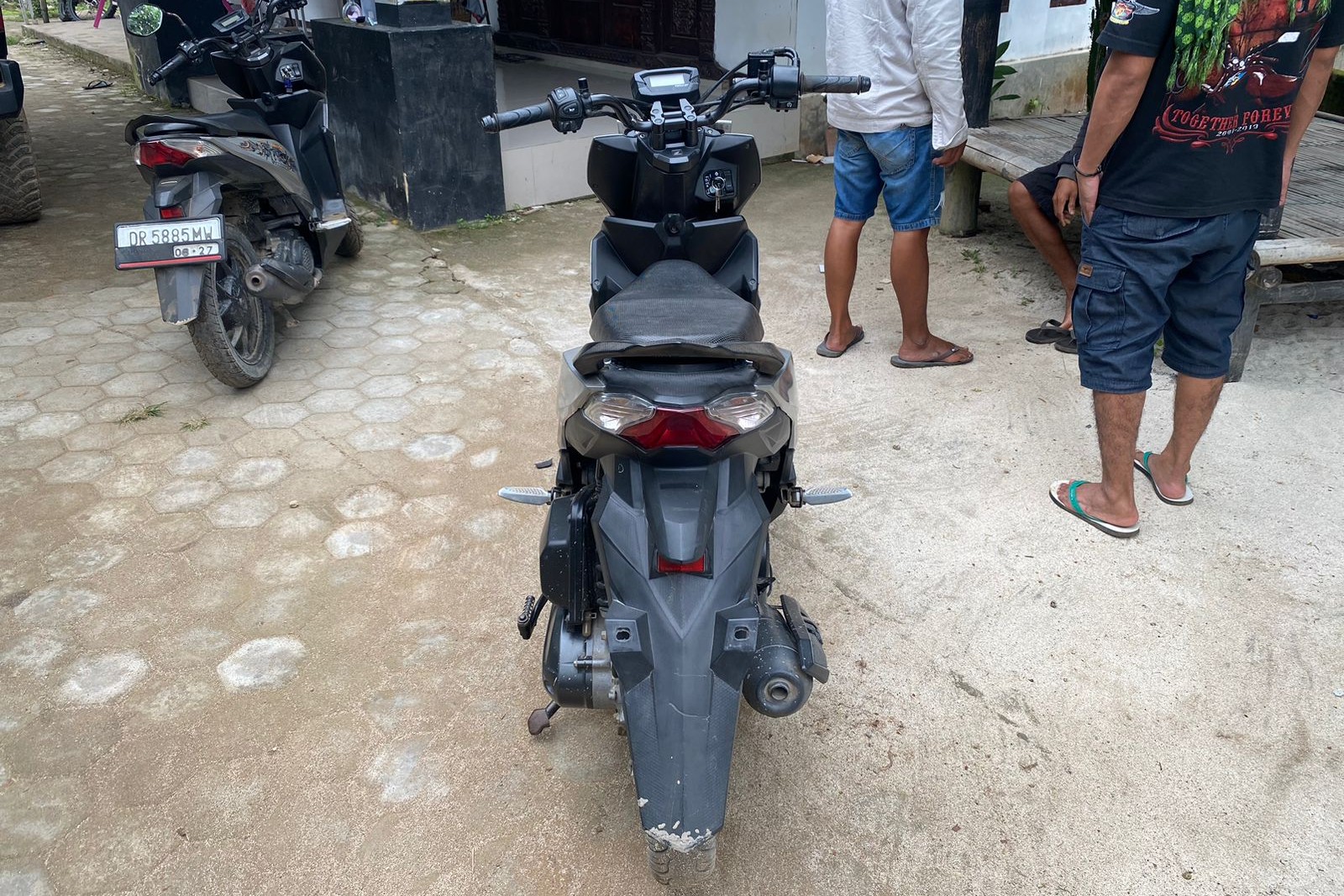 Tim Gabungan Bekuk Pelaku Curanmor di Sekotong, Barang Bukti Diamankan