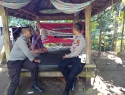 Polsek Pemenang Ajak Warga Waspadai Tindak Pidana Perdagangan Orang di Dusun Bentek