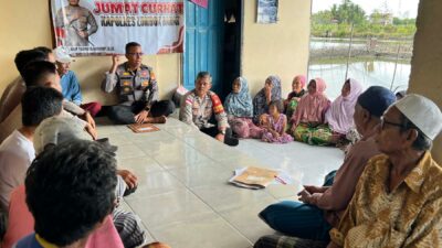 Jumat Curhat Polres Lombok Barat, Warga Bertong Sampaikan Aspirasi