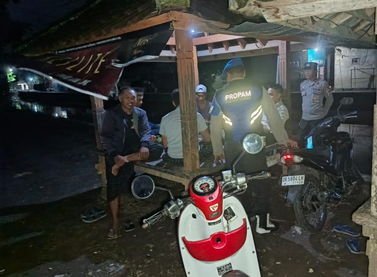Polsek Kuripan Intensifkan Patroli Malam di Dusun Dasan Geres Pande