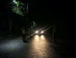 Patroli Malam Satlantas Lombok Barat Cegah Balap Liar di Jalur Bypass