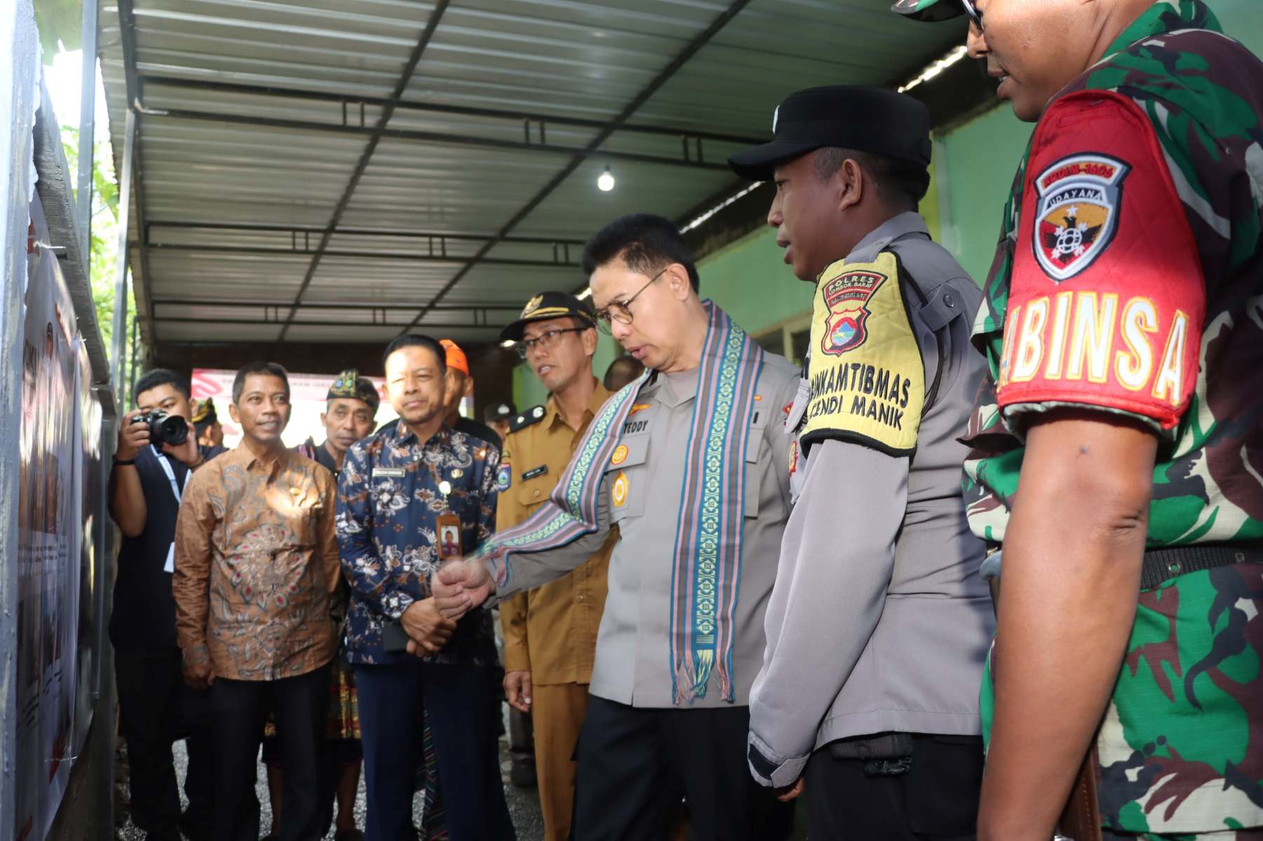 Desa Cendi Manik Masuk Dua Besar Lomba Tiga Pilar Kamtibmas