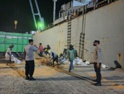 Polsek Kawasan Pelabuhan Laut Bima Laksanakan Patroli Rutin, Ciptakan Rasa Aman di Area Pelabuhan