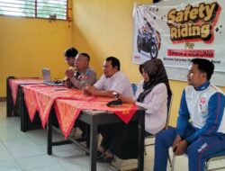 SMKN 2 Gerung Jadi Lokasi Edukasi Safety Riding Satlantas Lombok Barat