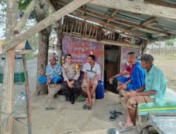 Laksanakan Jum’at Curhat, Bhabinkamtibmas Polres Bima Kota Sosialisasikan Bahaya TPPO dan Narkoba di Kelurahan Ule