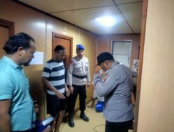 Sat Polairud dan Polsek KP3 Laut Bima Gelar KRYD di Kapal Sabuk Nusantara 27, Perketat Pengawasan Barang Terlarang