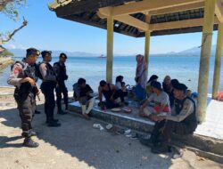 Sat Samapta Polres Bima Kota Laksanakan Patroli di Kawasan Wisata Pantai Lawata