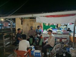 Polsek Kawasan Pelabuhan Laut Bima Gelar Patroli Rutin, Imbau Warga Jaga Keamanan Pelabuhan