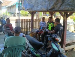 Cegah TPPO, Polsek Seteluk Gencarkan Sosialisasi ke Calon Pekerja Migran di Desa Ai Suning