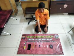 “Main Licin Tak Lagi Ampuh, Residivis Narkoba Dibekuk Sat Resnarkoba Polres Sumbawa Barat dengan 11 Gram Sabu”