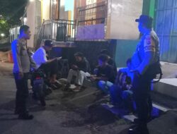 Polsek Sumbawa Gelar Patroli Blue Light dan KRYD, Jaga Kamtibmas Tetap Kondusif