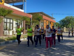 Polres Lombok Utara Gelar Tes Kesamaptaan Jasmani Semester II Tahun 2025