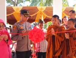 *Kapolres Lombok Utara Resmikan Vihara Diraya Manggala