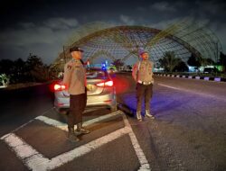 Polsek Kediri Intensifkan Patroli Malam di Jalan BIL Cegah Kejahatan Jalanan