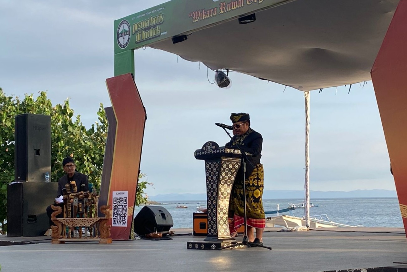 Pengamanan Tertib Warnai Pameran Keris Nasional di Senggigi, Lombok Barat