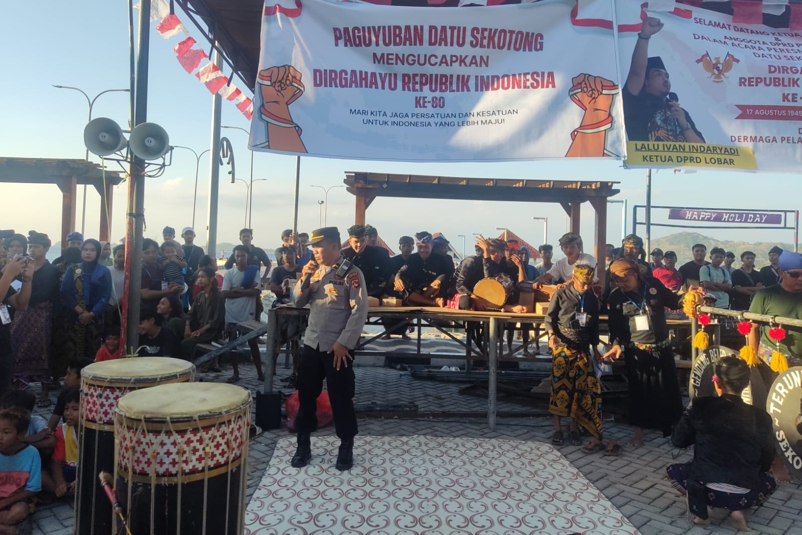 Semarak Budaya di Sekotong, Paguyuban Datu Sekotong Diresmikan Bersamaan Pembukaan Seni Peresean