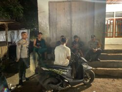 Polsek Pekat laksanakan Patroli KRYD untuk jaga kondusifitas wilayah Kecamatan Pekat