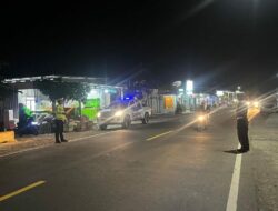 Satlantas Polres Lombok Utara Gelar Patroli Blue Light dan Atur Lalu Lintas