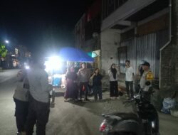 Polsek Rasanae Barat Gelar Patroli Blue Light, Jaga Kamtibmas di Wilayah Hukum