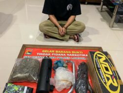 Sinergi TNI-Polri Ungkap Kasus Narkotika Jenis Ganja di Lombok Tengah. ‎