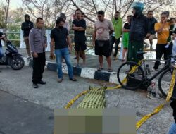 Polsek Asakota Evakuasi Pesepeda Meninggal Dunia di Jalan Lintas Ule