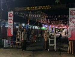 Sinergi Bhabinkamtibmas dan Warga Binaan Bersatu Memeriahkan HUT RI ke-80 Melalui Lomba Gapura