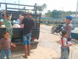 Sat Polairud Polres Dompu laksanakan pengamanan di Pelabuhan Syahbandar Kelas III Calabai