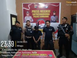 Patroli KRYD Samapta Polres Sumbawa Berhasil Amankan Pelaku dan 75 Butir Tramadol