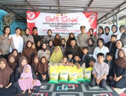 Kapolres Sumbawa Gelar Anjangsana di Panti Asuhan, Wujud Kepedulian Jelang Hari Jadi Polwan ke-77