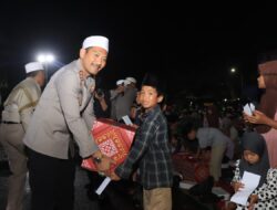Berbagi Kasih di Momen Maulid Nabi Muhammad SAW, Polres Loteng Santuni Anak Yatim. ‎