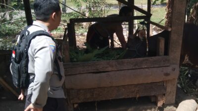 Warga Dusun Melase Antusias Sambut Program Pertanian Pekarangan yang Digagas Polsek Batulayar